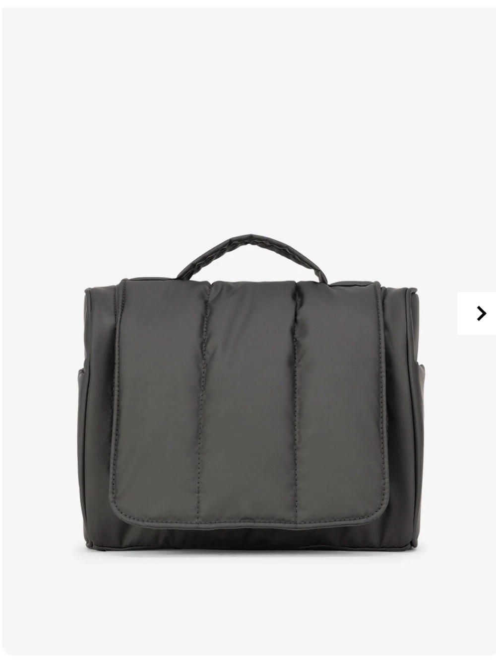 Calpak Luka Hanging Toiletry Bag in Matte Black